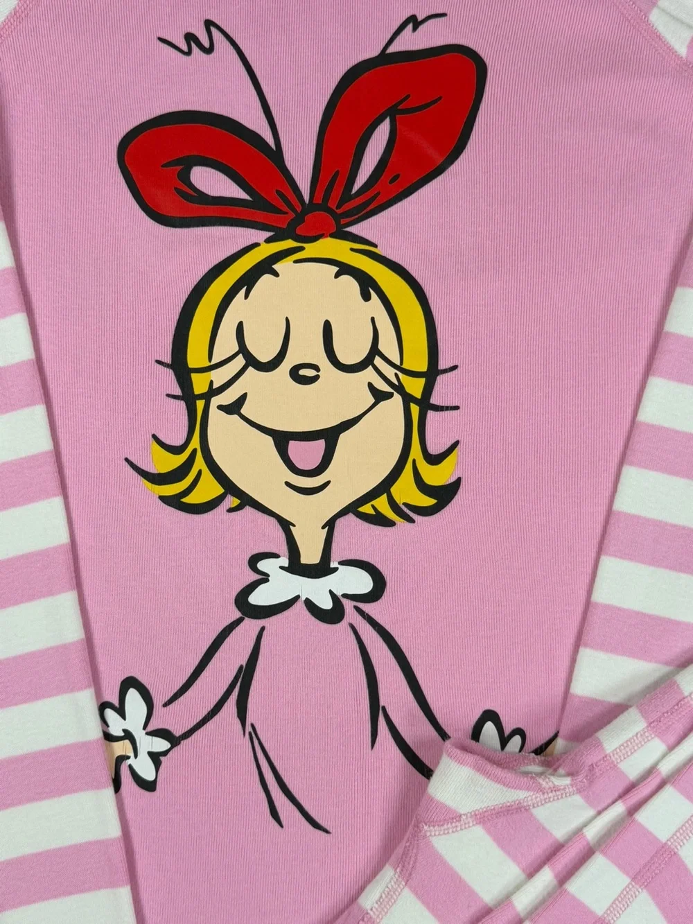 HANNA ANDERSSON x The Grinch Long John Org Cotton Pajama Set - 12